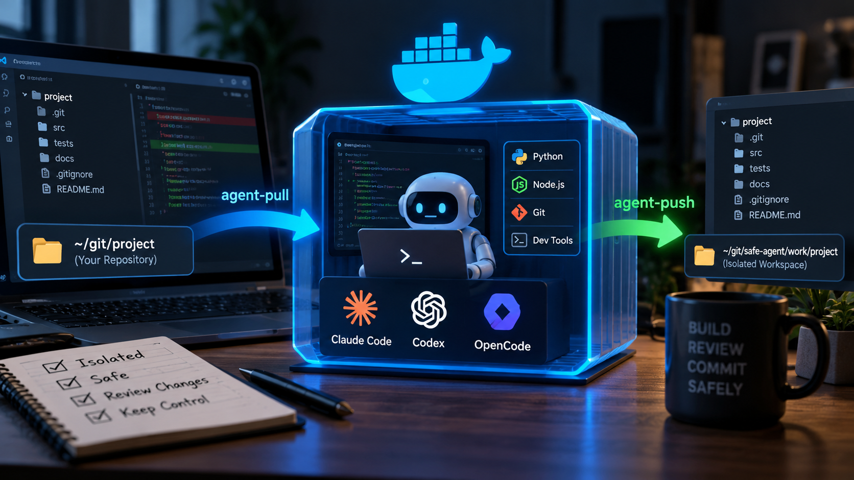 Building a Docker Sandbox for AI Coding Agents